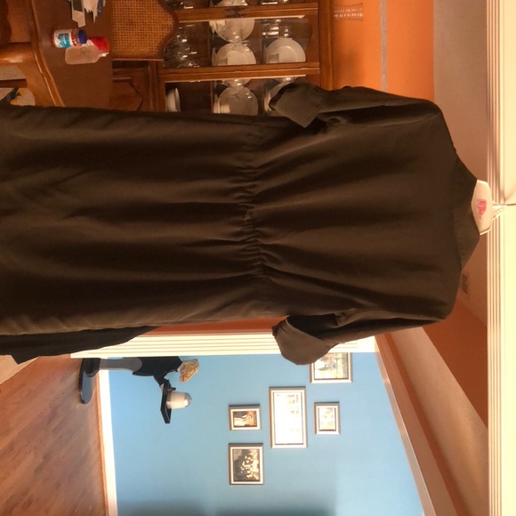 Mossimo army green dress, size S. Gently worn. - Picture 6 of 6